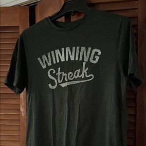 Goodfellow & Co Green Short Sleeve Tee Winning Streak